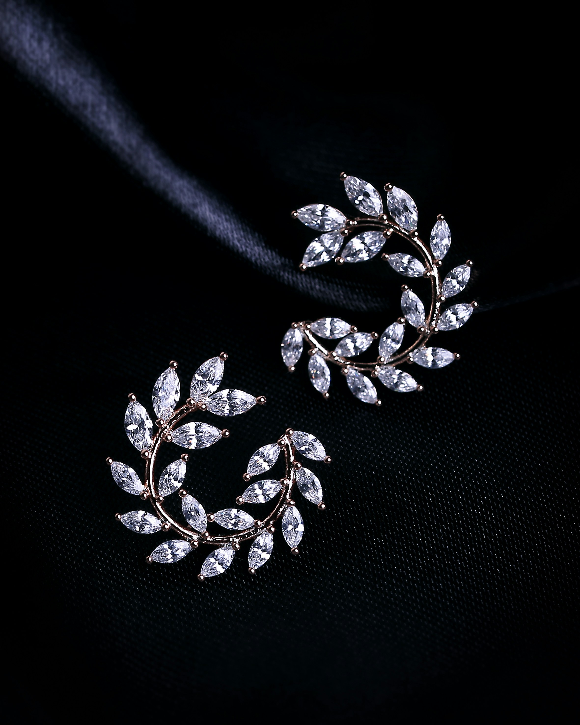 Diamond Drop Earrings